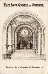 Nanterre Eglise Sainte-Genevieve Chapelle Sainte-Genevieve -
																					92000 Nanterre
																			