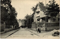 Meudon Avenue Louvois a la rue de Baudreuil à Meudon