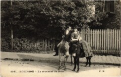 Robinson En revenant du Bois -
													92 Hauts de Seine
												