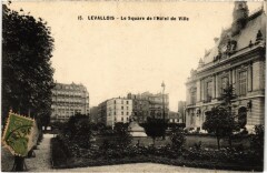 Levallois Perret Square de l'Hotel de Ville -
																					92300 Levallois-Perret
																			