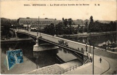 Puteaux Le Pont et les bords de la Seine -
																					92800 Puteaux
																			