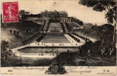 Meudon Veue et perspective du Chateau à Meudon