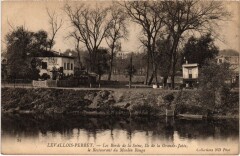 Les Bords de la Seine,  Ile de la Grande-Jatte, le Restaurant du Moulin Rouge à Neuilly-sur-Seine