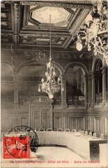 Levallois Perret Hotel de Ville Salle du Conseil -
																					92300 Levallois-Perret
																			