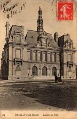 Neuilly Hotel de Ville -
													92 Hauts de Seine
												