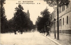 Montrouge Avenue de la Republique à Montrouge