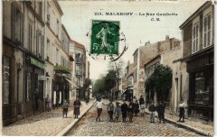 Malakoff Rue Gambetta à Malakoff