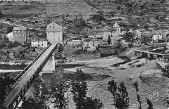 Brousse Le Chateau Vue Generale Et Pont -
													12 Aveyron
												