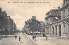 Saint Nazaire Rue Amiral Courbet Et Poste à Saint-Nazaire