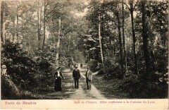 Meudon Bois de Clamart Allee consuidant à Clamart
