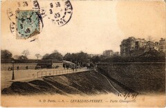 Carte postale ancienne Porte Champerret
                                                                     à Paris 17e
                                