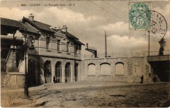 Carte postale ancienne La Nouvelle Gare
                                                                     à Levallois-Perret
                                