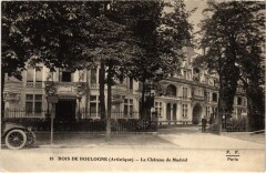 Bois de Boulogne Chateau de Madrid -
													92 Hauts de Seine
												
