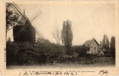 Carte postale ancienne Le Bois de Boulogne en Automne — Le Moulin de Longchamps
                                                                     à Paris 16e
                                