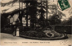 Sceaux Villa Penthievre entree à Sceaux