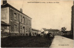 Saint-Barthelemy La Mairie et les Ecoles France -
													77 Seine et Marne
												