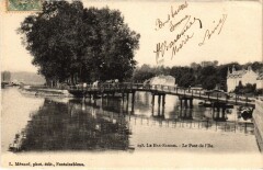 Samois Le Pont de l'Ile France