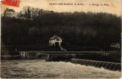 Saacy s Marne Le Barrage de Mery France