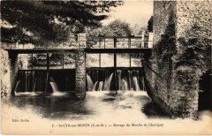 Saint Cyr s Morin Barrage du Moulin de Chavigny France
