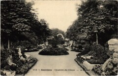 Carte postale ancienne Asnieres Cimetiere des Chiens
                                                                     à Asnières-sur-Seine
                                