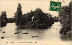 Bois de Boulogne Le Lac -
													92 Hauts de Seine
												