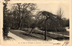 Carte postale ancienne Le Bois de Boulogne en Automne - Le Pré Catelan
                                                                     à Paris 16e
                                