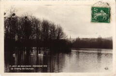 Inondation Bois de Boulogne Le Champ de Courses
