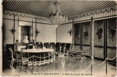 Chateau de la Malmaison La Salle du Conseil -
													92 Hauts de Seine
												