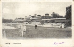 Carte postale ancienne Longchamps
                                                                     à Paris 16e
                                