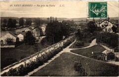 Saint-Mammes Vue prise du Viaduc France