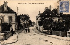 Rosoy en Brie Pont et Faubourg de Paris France