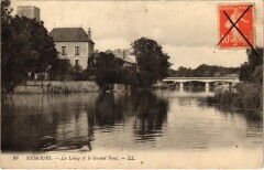 Nemours Le Loing et le Grand Pont France à Nemours