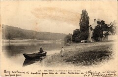 Thomery Le Port et la Seine France à Thomery