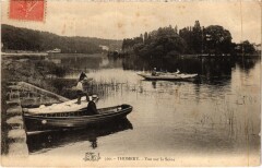 Thomery Vue sur la Seine France à Thomery