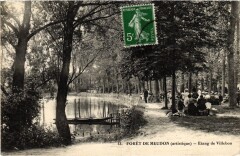 Meudon Etang de Villebon à Meudon