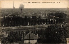 Boulogne Billancourt vue panoramique à Boulogne-Billancourt