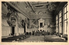 Carte postale ancienne Asnieres-sur-Seine Hotel de Ville Salle des Fetes et des Mariages
                                                                     à Asnières-sur-Seine
                                