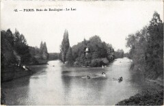 Bois de Boulogne Le Lac -
													92 Hauts de Seine
												