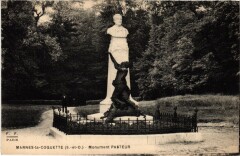 Marnes la Coquette Monument Pasteur à Marnes-la-Coquette