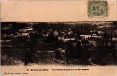Samois Vue Panoramique s le Bas Samois France