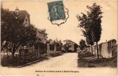 St.Fargeau-Ponthierry Avenue de la Gare France