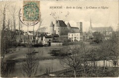 Nemours Bords du Loing, Le Chateau et l'Eglise France -
																					77140 Nemours
																			
