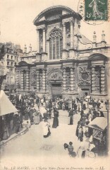 Le Havre Eglise Notre Dame Un Dimanche Matin au Havre
