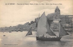 Le Treport Panorama Sortie D'Une Barque De Peche -
													76 Seine Maritime
												