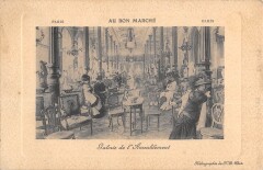 Carte postale ancienne Paris Au Bon Marche Galerie De L'Ameublement
                                                                     à Paris 7e
                                