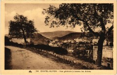 Chatel-Guyon Vue Generale a travers les Arbres France