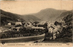 Mont-Dore Vue Generale et le Puy Gros France à Mont-Dore