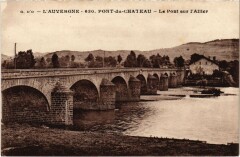 Pont du Chateau Le Pont sur l'Allier France