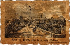 Riom Vue prise de la route d'Orleans France -
													63 Puy de Dôme
												
