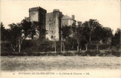 Chatel-Guyon Le Chateau de Chazeron France